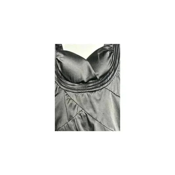 Chica's Black Fitted Party Dress Size Medium - Picture 4 of 8